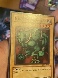 Yugioh La Jinn the Mystical Genie of the Lamp RP01-EN085 Super Rare ORIGINAL! NM - Image 3