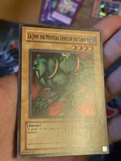 Yugioh La Jinn the Mystical Genie of the Lamp RP01-EN085 Super Rare ORIGINAL! NM - Image 4
