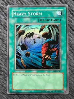 Yugioh Heavy Storm Unlimited Edition Super Rare MRD-142 MP/LP - Image 1