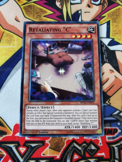 Retaliating "C" mp16-en076 1st Edition (NM+) Common Yu-Gi-Oh! - Image 1