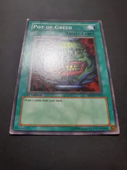 Pot of Greed SD1-EN015 Structure Deck Dragon's Roar 1st Edition - Image 2