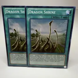 2x Yugioh Dragon Shrine SDBE-EN019 Super Rare - LP-NM 💎 - Image 1