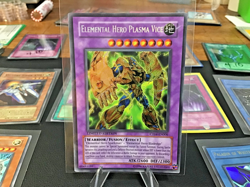 Yugioh Elemental HERO Plasma Vice CT04-EN006 Secret Rare Limited Edition NM - Image 1