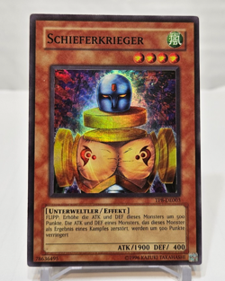 GERMAN Slate Warrior TP8-DE003 TP8-EN003 Super Rare Yugioh 7945 - Image 1