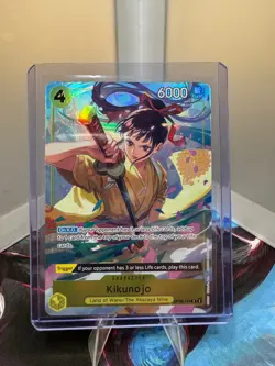 Kikunojo OP06-104 Premium Card Best Selection Vol.2 ONE PIECE Card NM - Image 1