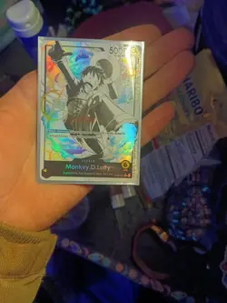 One Piece TCG ST29-001 Monkey.D.Luffy Parallel Leader. Ready To Ship. - Image 2