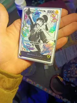 One Piece TCG ST29-001 Monkey.D.Luffy Parallel Leader. Ready To Ship. - Image 3