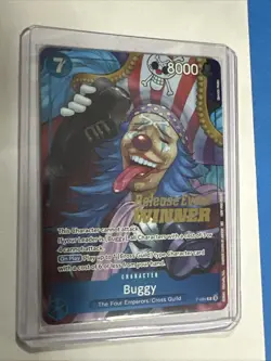 Buggy P-084 Release Event Winner Promo One Piece English NM - Image 1