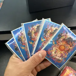 One Piece DEVIL FRUITS COLLECTION VOL. 2 Ace & Sabo 10-Count Sleeves Pack (X5) - Image 2