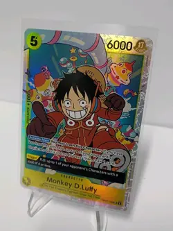 Monkey.D.Luffy OP07-109 - One Piece TCG - SR Super Rare NM English Foil - Image 2