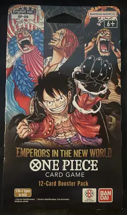 One Piece OP-09 Emperors in the New World One Piece Sleeved Booster Pack English - Image 1
