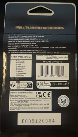 One Piece OP-09 Emperors in the New World One Piece Sleeved Booster Pack English - Image 2