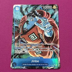 One Piece TCG Jinbe OP14-049 SR Alt Art - Near Mint - Image 1