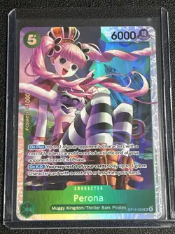 Perona -OP14-033 One Piece TCG The Azure Sea's Seven Foil - Image 1
