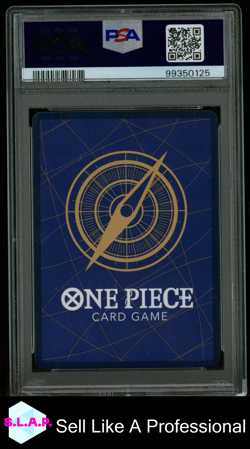 UTA ONE PIECE TCG SP OP02-120 SEC 2023 AWAKENING OF THE NEW ERA FOIL EN PSA 10 - Image 2