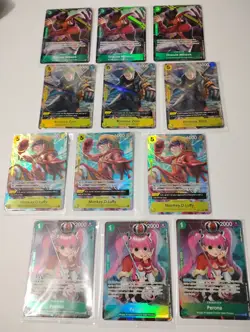 One Piece Sealed Promo Monkey.D.Luffy Mixed Lot Of 12 Sealed - Image 1