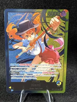 ONE PIECE English Nami OP11-041 Learn Together Nami Deck Leader - Image 1