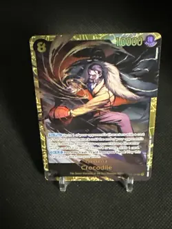 Crocodile OP14-120 (SEC) - The Azure Seas Seven - One Piece TCG - English - Image 4