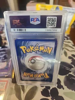 1999 Pokemon TCG Jungle 1st Edition Snorlax Holo Card PSA 7 - Image 2