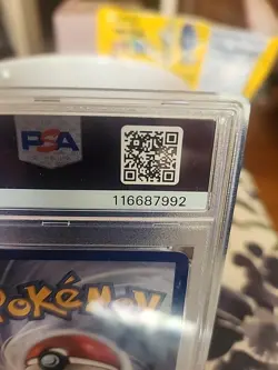 1999 Pokemon TCG Jungle 1st Edition Snorlax Holo Card PSA 7 - Image 3