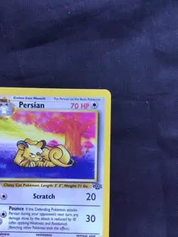 Pokemon Cards: Jungle 1st Edition Uncommon: Persian 42/64 - Image 3