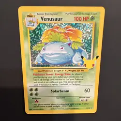 Pokemon TCG Venusaur Holo Card 15/102 Classic Celebrations 25th Anniversary - Image 3