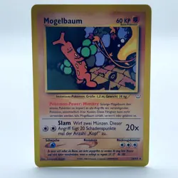 Pokemon TCG Karte Mogelbaum Sudowoodo 26/64 Neo Revelation Rare 2001 Vintage NM - Image 1