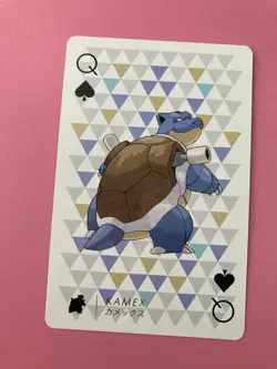 Blastoise pokemon Playing Poker Card Yveltal 2013 Nintendo Japanese Very Rare - Image 2