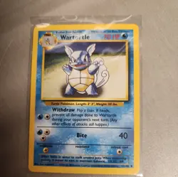 Pokemon TCG Wartortle Base Set Regular Card 42/102 - Image 1