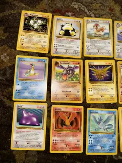 Lot Of 15 Non Holo Rare English Cards Fossil Jungle - Image 2