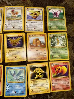 Lot Of 15 Non Holo Rare English Cards Fossil Jungle - Image 3