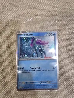 Suicune GameStop Stamped Promo Card 026/094 (New & Factory Sealed) - Image 1
