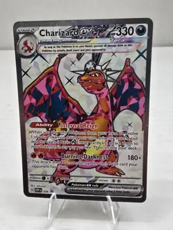 Pokemon Card TCG: Charizard ex 056 SV: Scarlet & Violet Promo Cards NM - Image 1