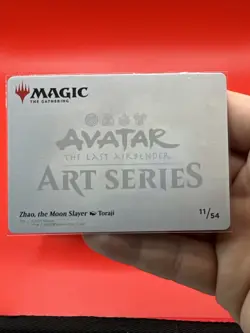 MTG, Zhao, the Moon Slayer Art Card 11/54 Avatar: The Last Airbender Regular - Image 2