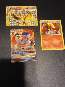 Lot of 3 Pokemon Ho-Oh Full Art Holo Card- Break & GX 21/147 Xy Promo - Image 1