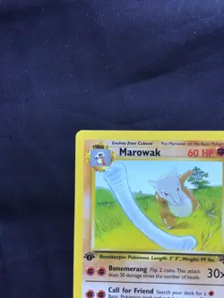 Pokemon Cards: Jungle 1st Edition Uncommon: Marowak 39/64 - Image 2