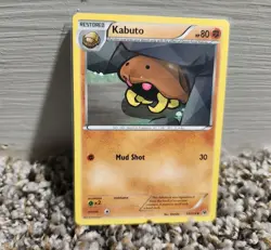 Kabuto 38/124 - XY Fates Collide - Pokemon 2016 Uncommon TCG Card - Image 1