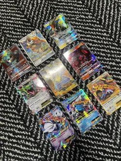 Lot Of 9 Old Pokemon Mega And Ex Cards All In Great Condition - Image 3