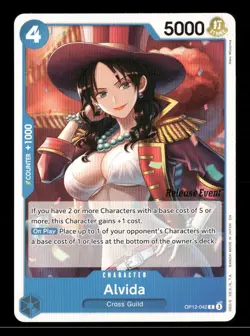 Alvida C Legacy of the Master Release Event Cards OP12-042 NM - Image 1