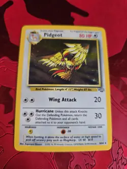 Mint Pidgeot Holo Ultra Rare 8/64 Jungle Pokemon Card - Image 1
