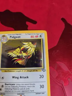 Mint Pidgeot Holo Ultra Rare 8/64 Jungle Pokemon Card - Image 5