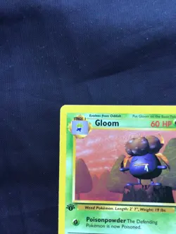 Pokemon Cards: Jungle 1st Edition Uncommon: Gloom 37/64 - Image 2