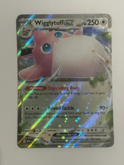Wigglytuff EX 040/165 SV2A 151 Double Rare Pokemon TCG Card - Image 1