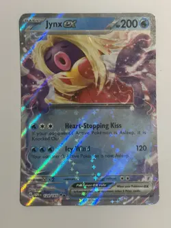Jynx EX 124 /165 SV2A 151 Double Rare Pokemon TCG Card - Image 1
