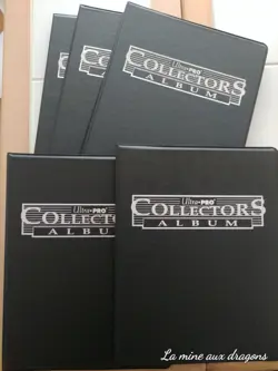 Lot 5 Ultra Pro portfolio 180 Noir carte Album Classeur A4 card farde Binder - Image 1