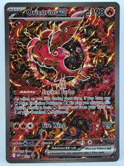 Oricorio ex 024 Mega Evolution Promo 🔥PSA 10 CONTENDER🔥 Full Art Pokemon Card - Image 1