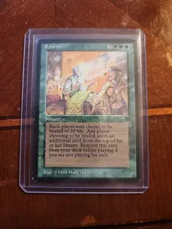 MTG Magic the Gathering Card Rebirth Legends LP - Image 1