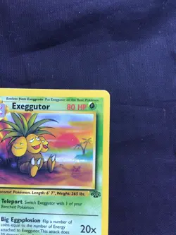 Pokemon Cards: Jungle 1st Edition Uncommon: Exeggutor 35/64 - Image 3