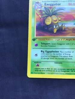 Pokemon Cards: Jungle 1st Edition Uncommon: Exeggutor 35/64 - Image 5