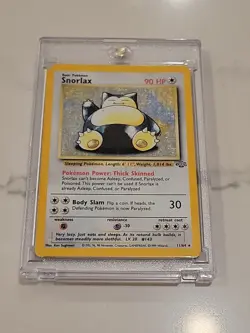 Pokemon TCG Snorlax Holo Rare Card 11/64 Jungle Unlimited. Base Set. Rare - Image 1
